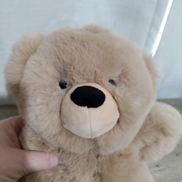 2019World's Softest Plush Beige Tan Teddy Bear 11" Stuffed Animal Fuzzy Soft Toy - Picture 2 of 7